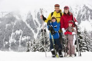 En skiferie er altid noget der kan samle familien