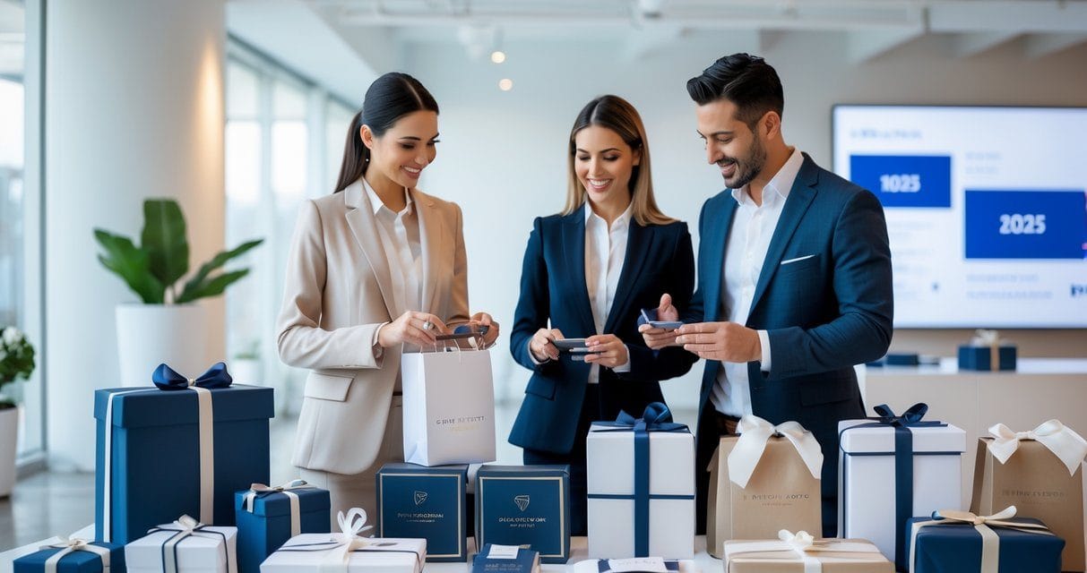Sådan vælger du de bedste firmagaver i 2025 til events og fester