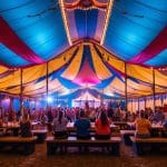 Eventoplevelser i store cirkustelte