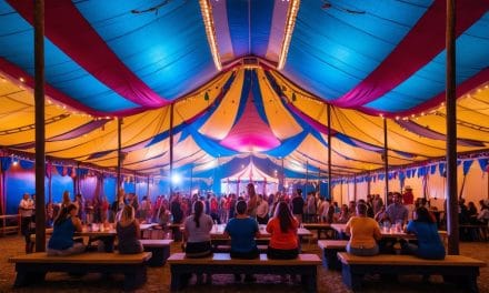 Eventoplevelser i store cirkustelte