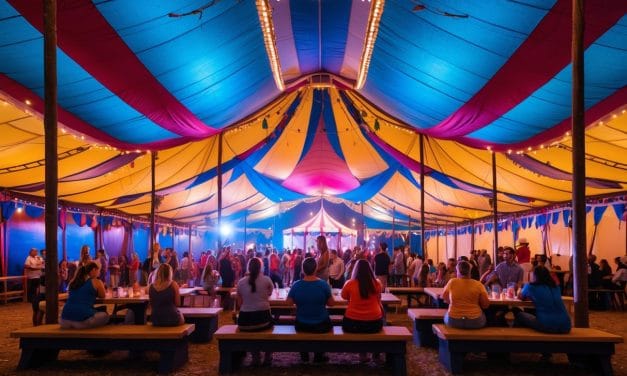 Eventoplevelser i store cirkustelte